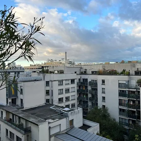 Appartamento Le Perchoir Design, Comfort & Eiffel View Parigi